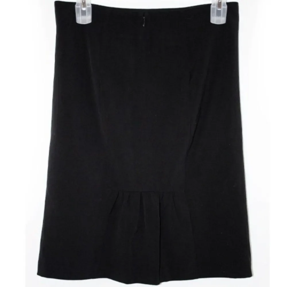 7th Avenue Black Pencil Skirt NWT Petite Size 12P